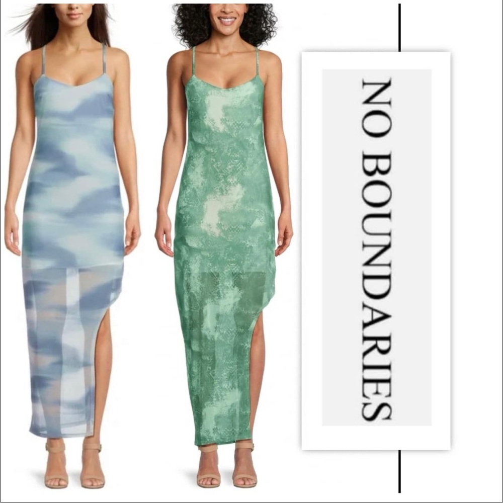 No Boundaries Asymmetrical Maxi Dress Bundle